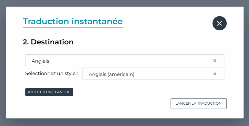 Automatically translate your email campaigns on Experience
