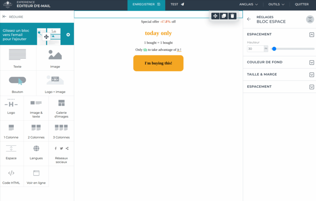 Automatically translate your email campaigns on Experience