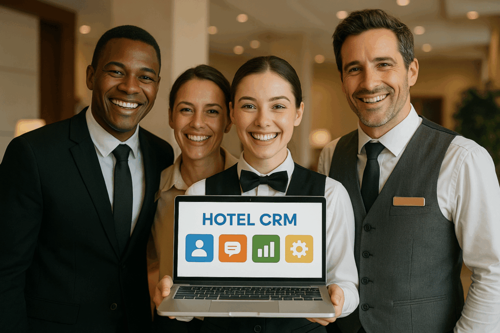 What is a hotel CRM used for?