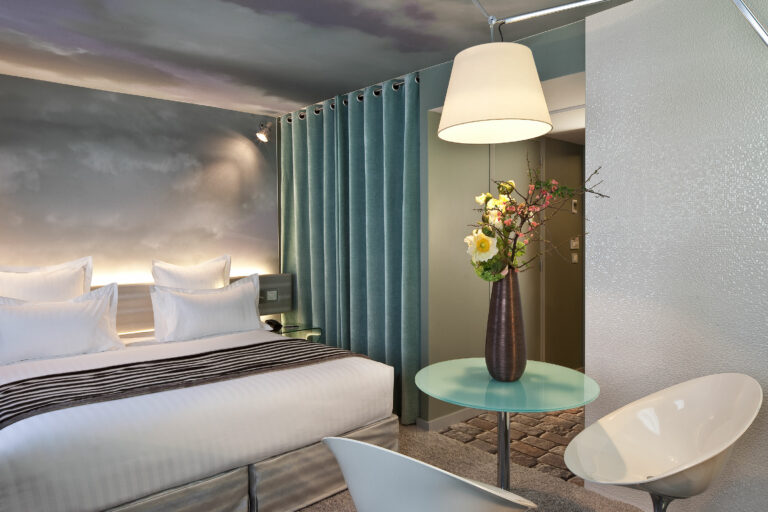 Chambre de l'hotel 7Eiffel sur Paris