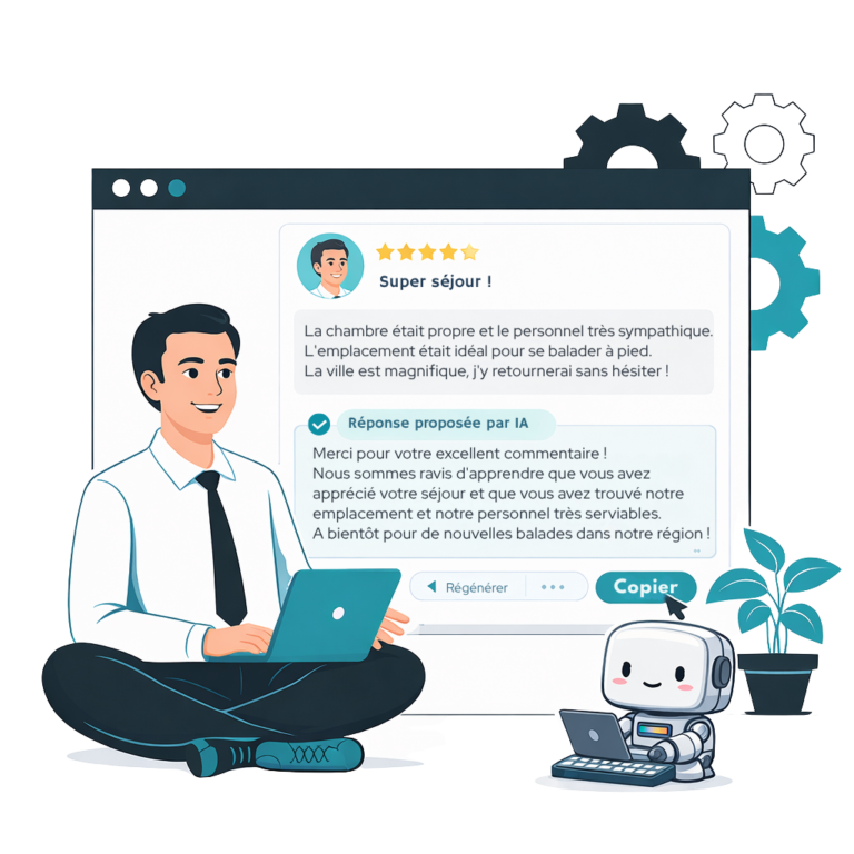 Réponse d'avis client par IA générative